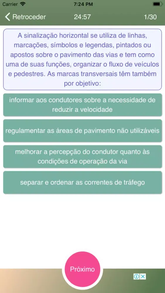 Simulado CNH 2020 pro سکرین شاٹس
