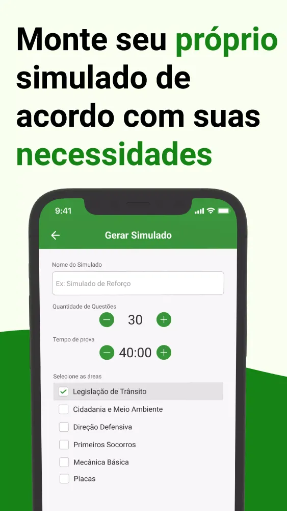 Simulado Detran Brasil 2024 Screenshots
