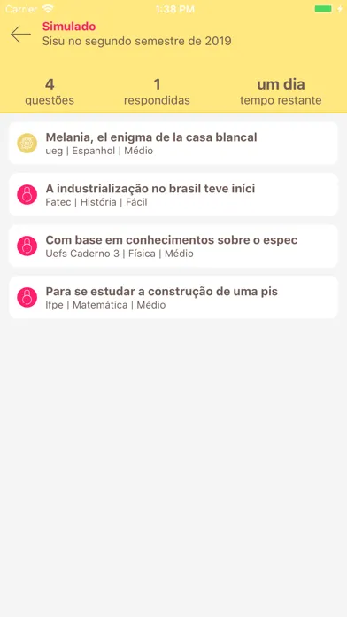 Simulado Fácil স্ক্রিনশট