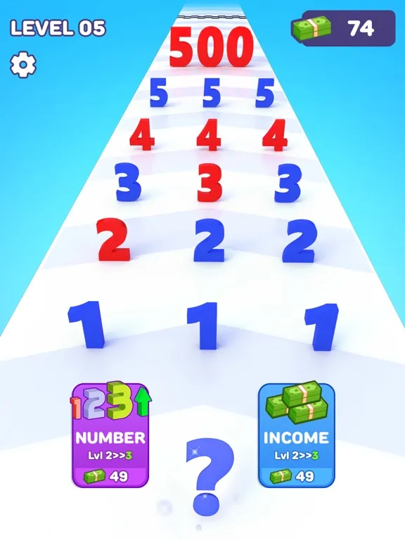 تصاویر Number Run & Merge Master Game iPad 