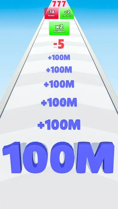 Capturas de tela do Number Run & Merge: Shooting