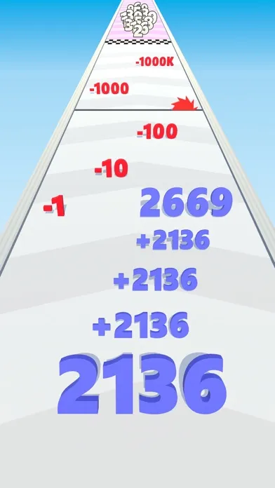 Capturas de tela do Number Run & Merge: Shooting