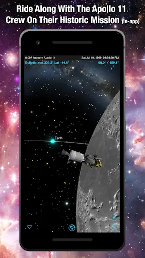 Tangkapan layar SkySafari 6 Pro