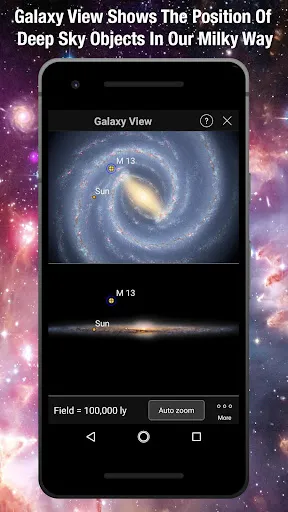 Tangkapan layar SkySafari 6 Pro
