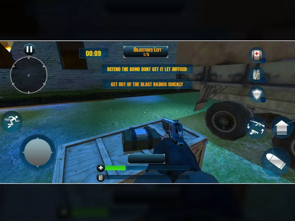 Capturas de tela do American battle of freedom iPad 