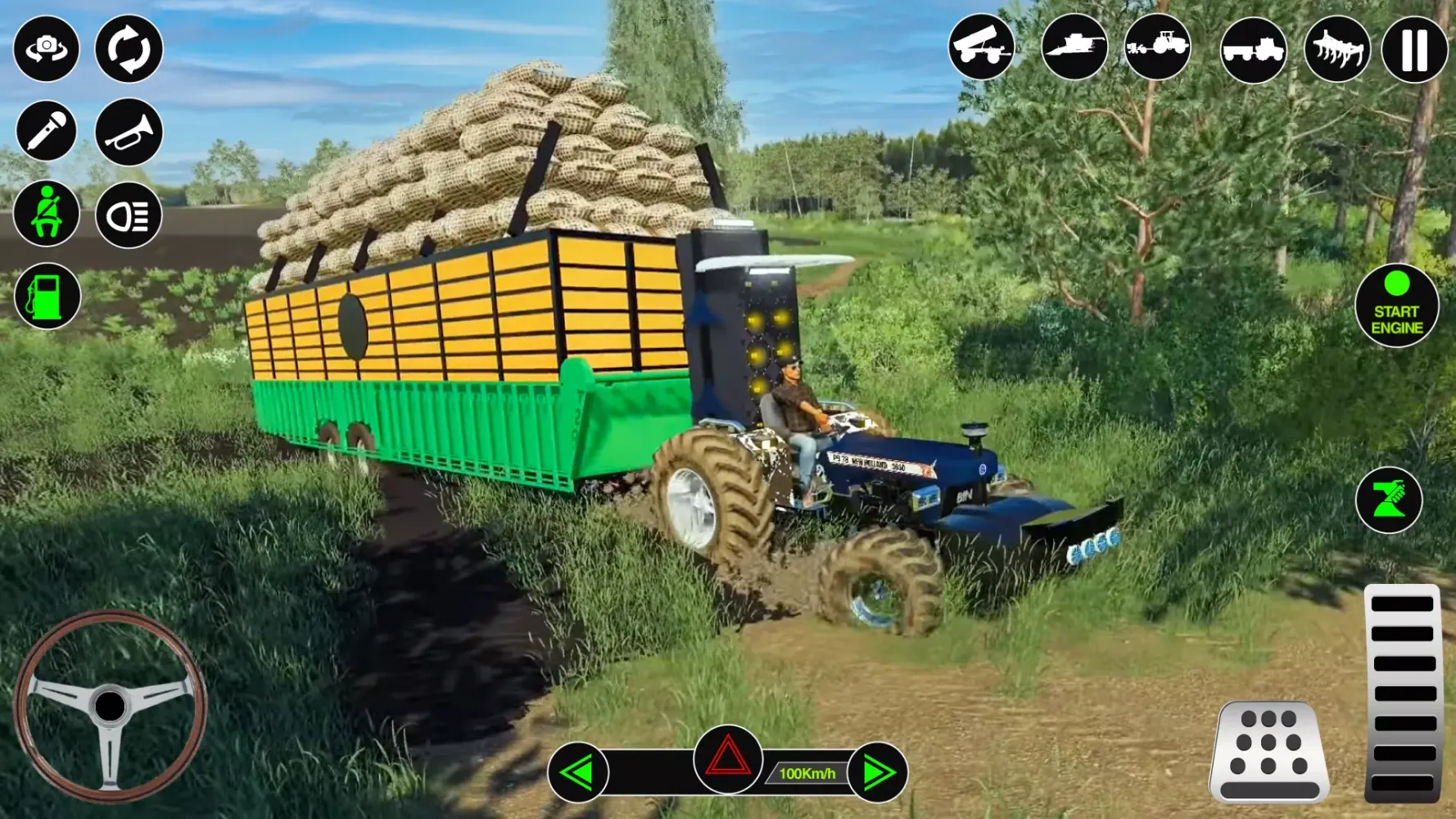Farming Tractor Simulator Game Screenshots