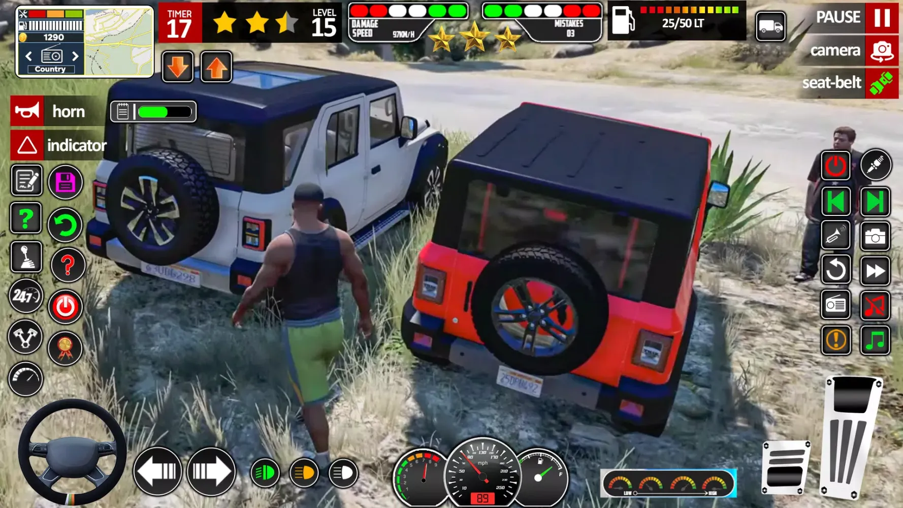 SUV Jeep Game 4x4 Jeep Driving应用截图