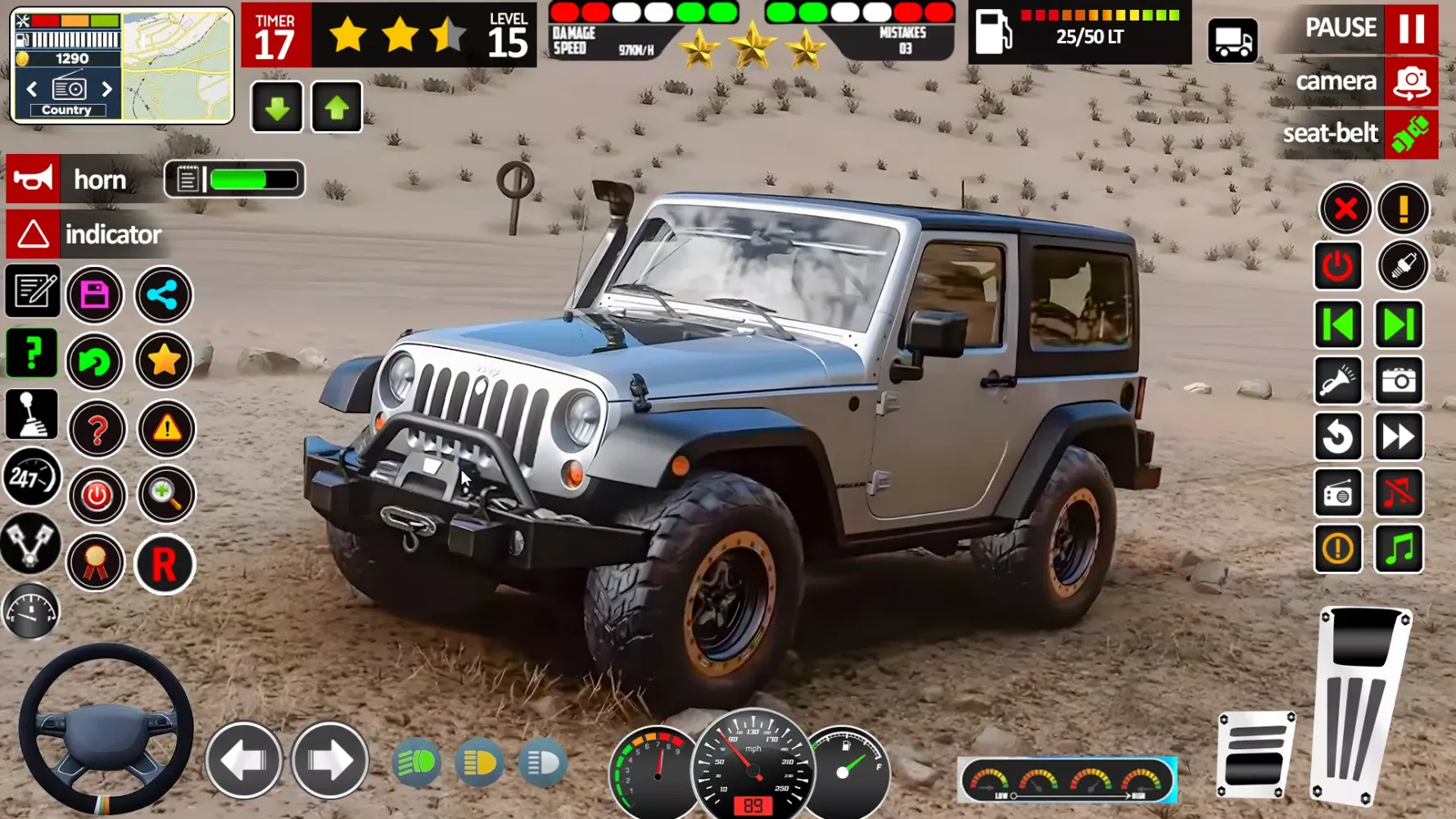 SUV Jeep Game 4x4 Jeep Driving应用截图