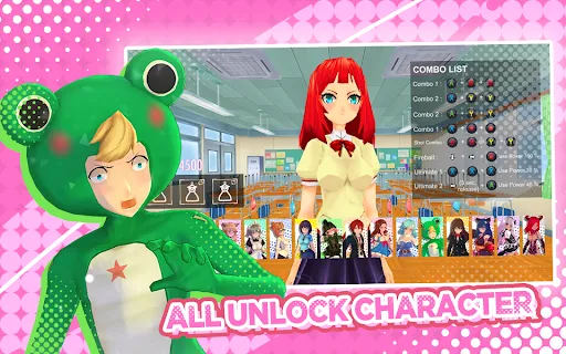High School Girl Anime Fighter Screenshots
