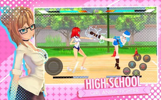 High School Girl Anime Fighter Screenshots
