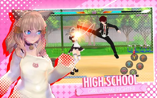 High School Girl Anime Fighter Screenshots