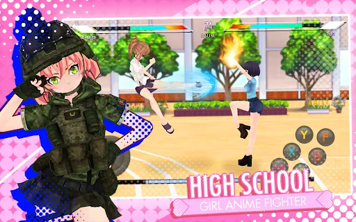 High School Girl Anime Fighter Screenshots