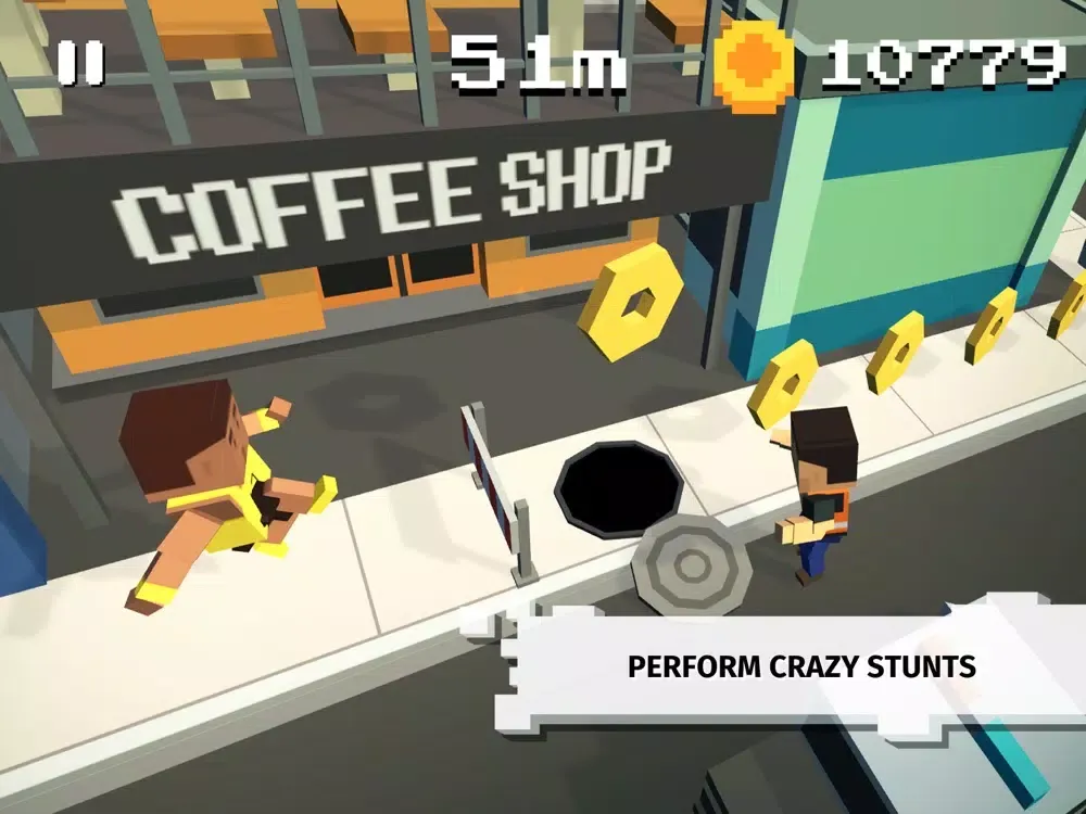 Flip Parkour 3D: Runner Master iPad  स्क्रीनशॉट