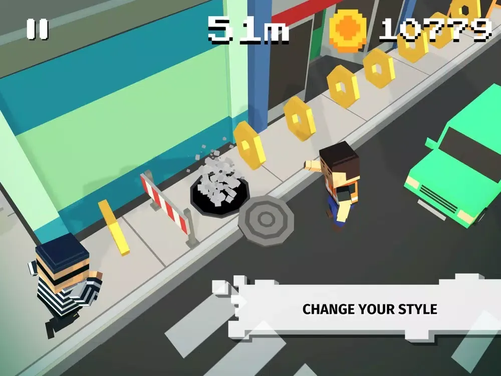 Flip Parkour 3D: Runner Master iPad  स्क्रीनशॉट