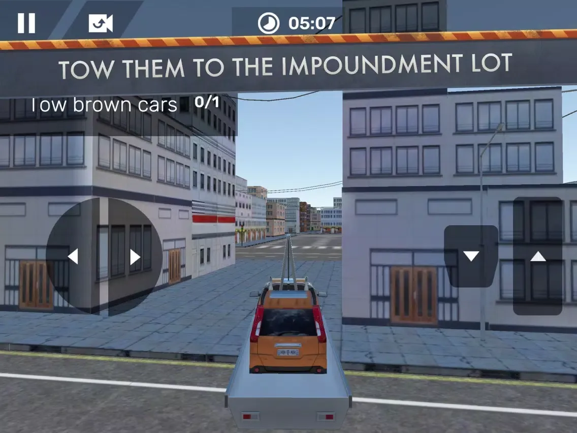Tangkapan layar Road Patrol Truck iPad 