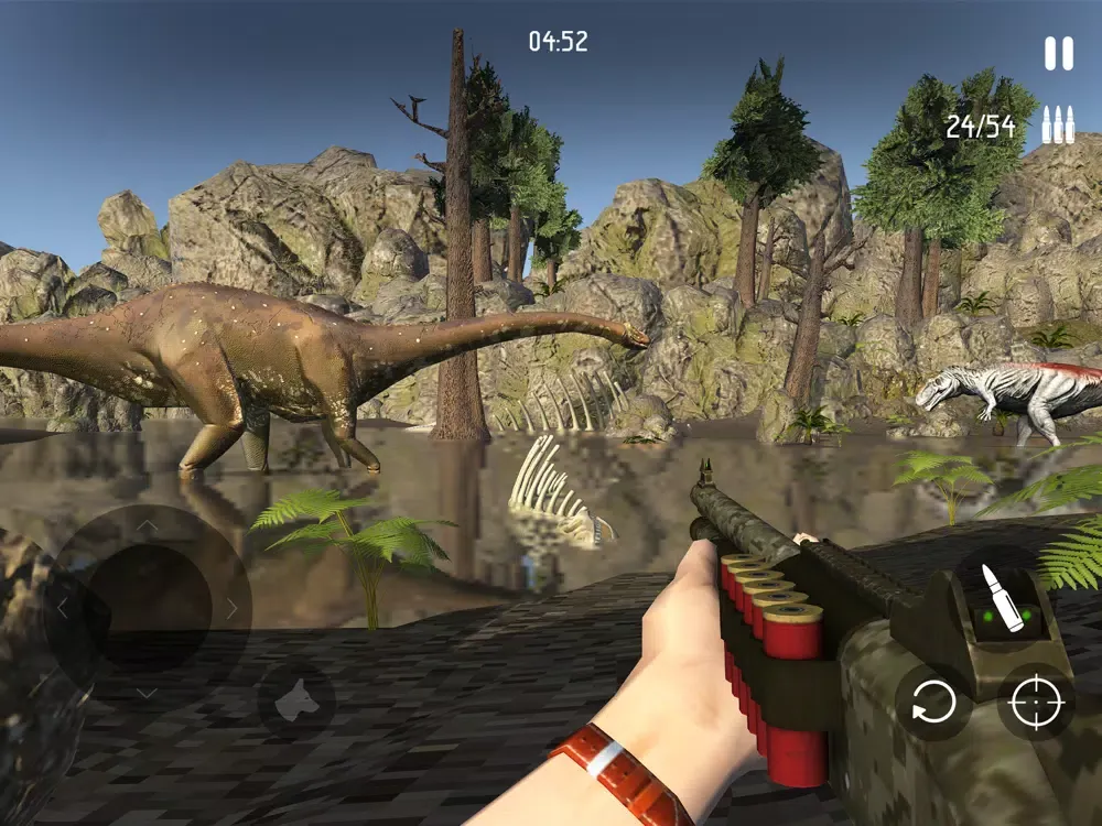 Tangkapan skrin Jurassic Safari Hunt - Monster iPad 