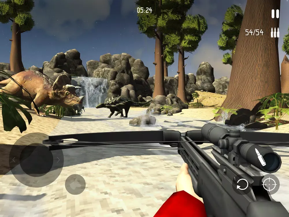 Tangkapan skrin Jurassic Safari Hunt - Monster iPad 