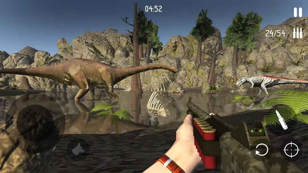 Tangkapan skrin Jurassic Safari Hunt - Monster