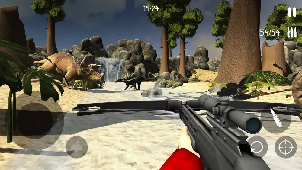 Tangkapan skrin Jurassic Safari Hunt - Monster