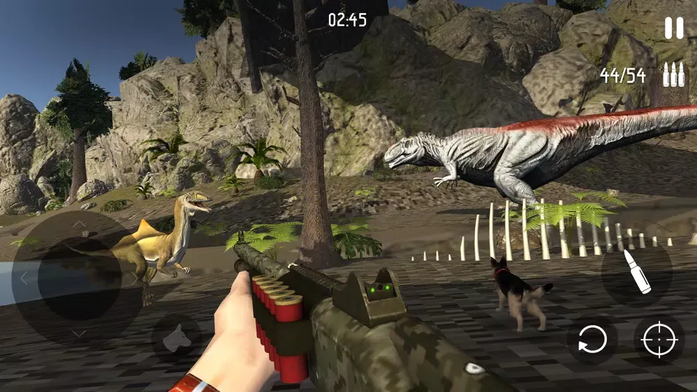 Tangkapan skrin Jurassic Safari Hunt - Monster