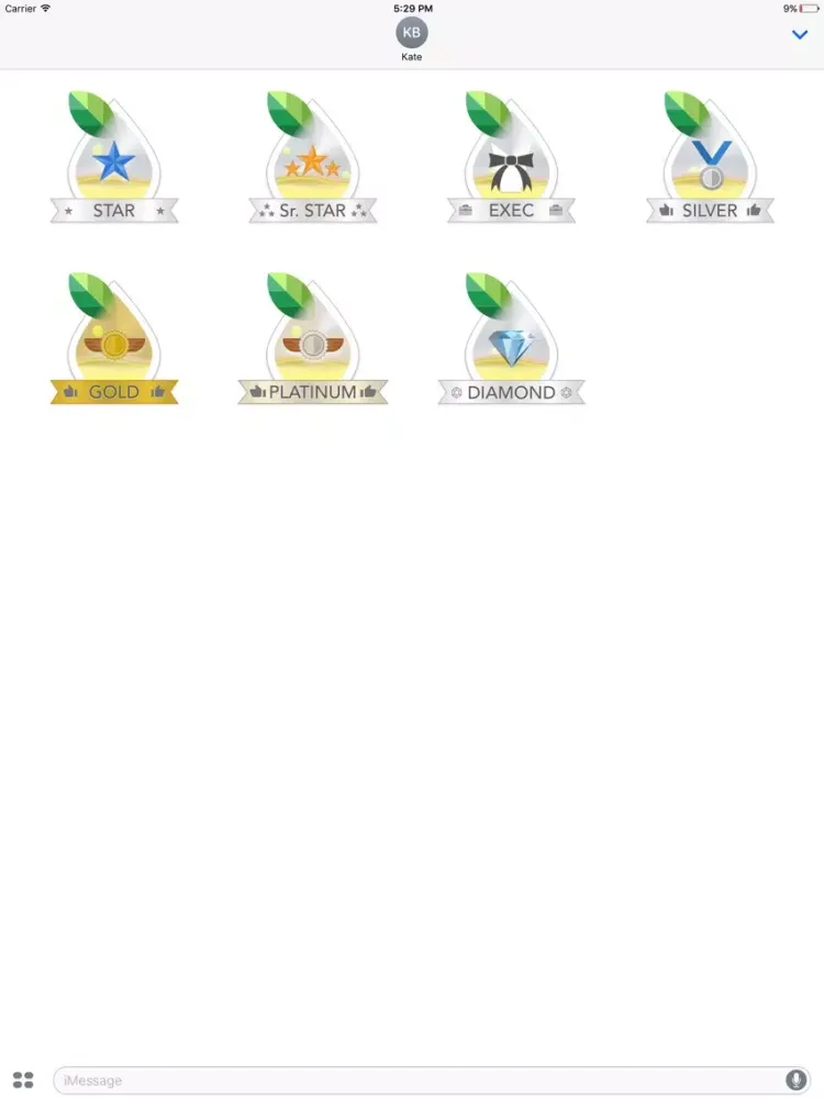 Скриншоты Oily Foundation Stickers iPad 