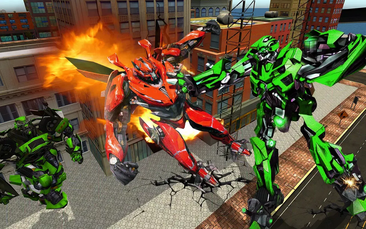 Muscle Car Transform - Gorilla Robot Transforming Screenshots