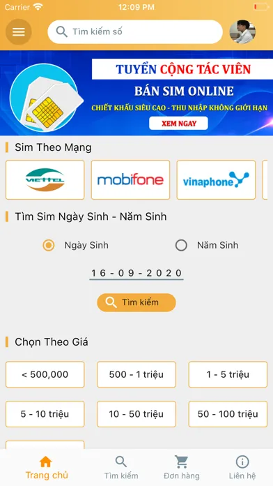 Sim online - app sim số đẹp應用截圖
