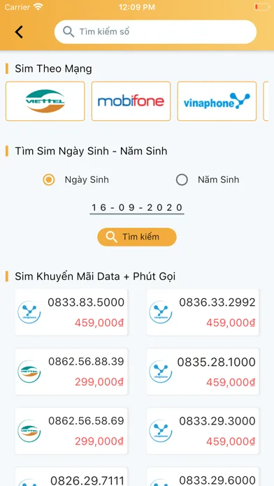 Sim online - app sim số đẹp應用截圖