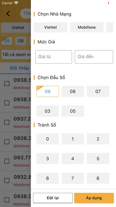 Sim online - app sim số đẹp應用截圖