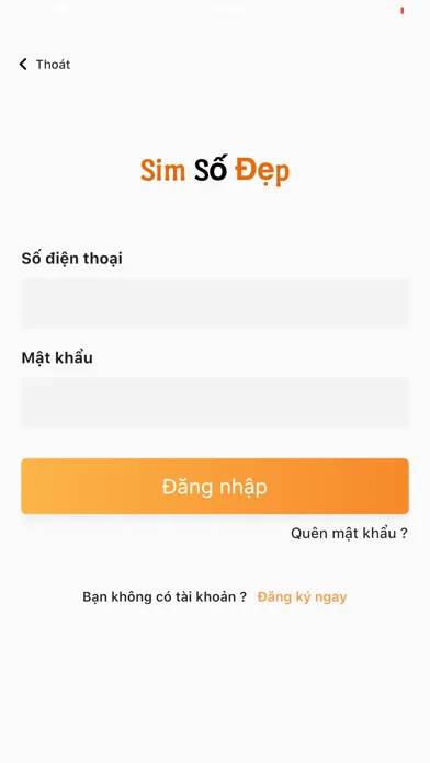 Sim online - app sim số đẹp應用截圖
