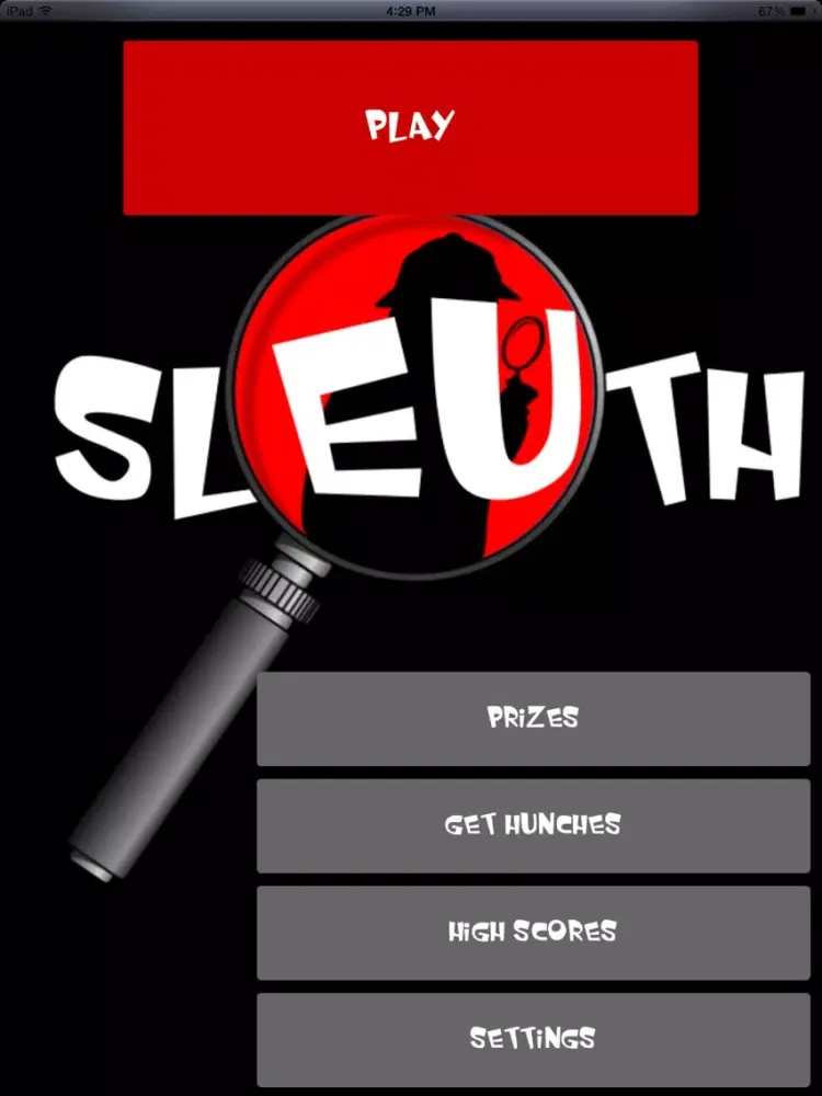 Sleuth Pro iPad  スクリーンショット