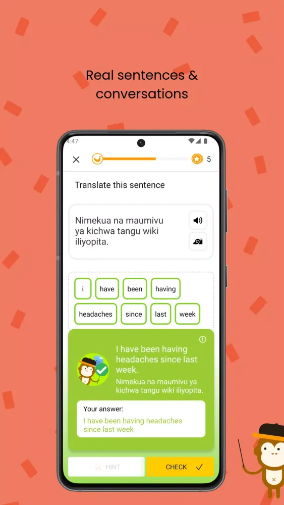 Learn Swahili with Ling Screenshots