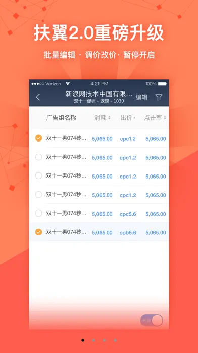 新浪扶翼-程序化广告投放平台 Screenshots