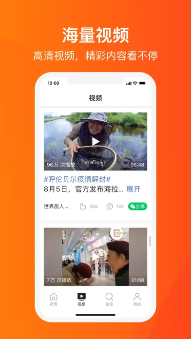 微博大字版应用截图