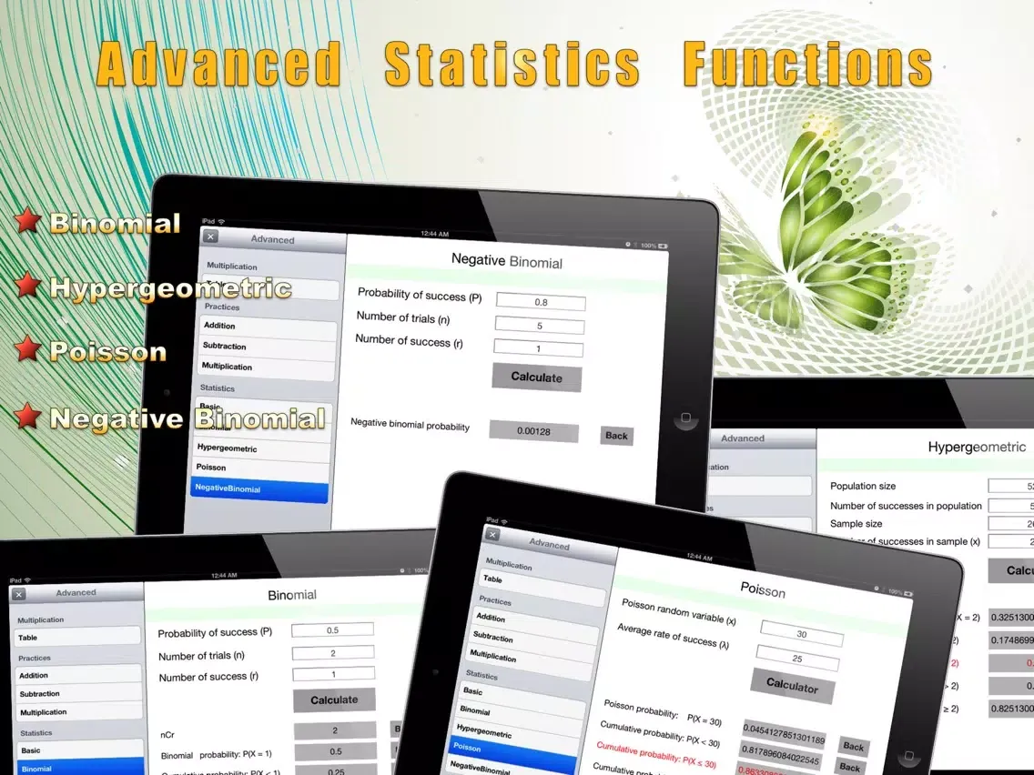 Tangkapan skrin Calculator－Voice & Effect iPad 