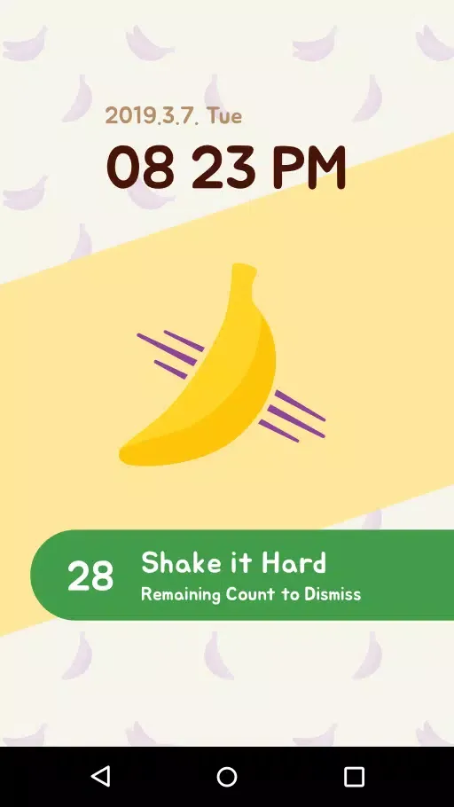 Captures d'écran de Banana Alarm - Fun Alarm Clock