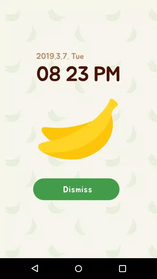 Captures d'écran de Banana Alarm - Fun Alarm Clock