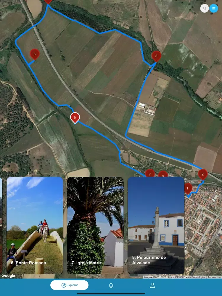 Capturas de tela do Alvalade - Rota do Património iPad 