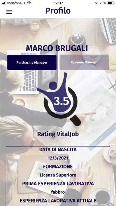 Zrzuty ekranu VitalJob