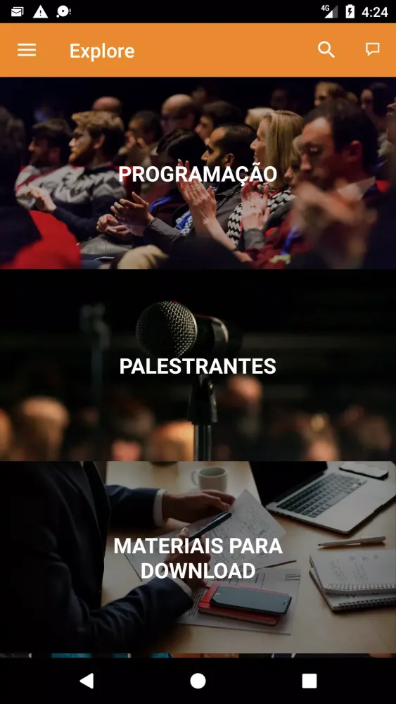 ABMS EVENTOS Screenshots