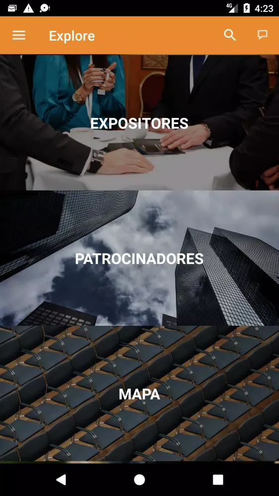 ABMS EVENTOS Screenshots