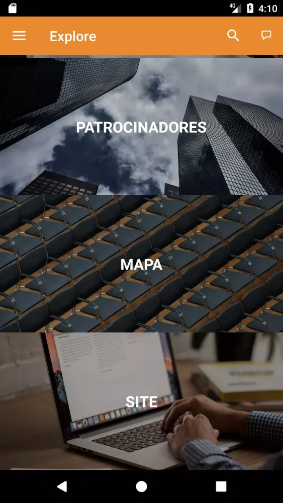 ABMS EVENTOS Screenshots