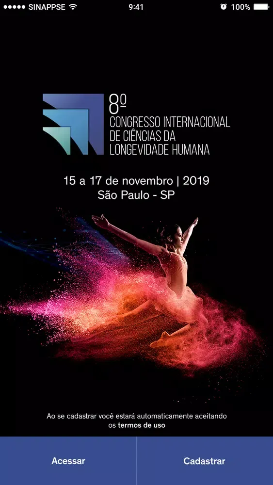 Capturas de tela do 8º Congresso LS