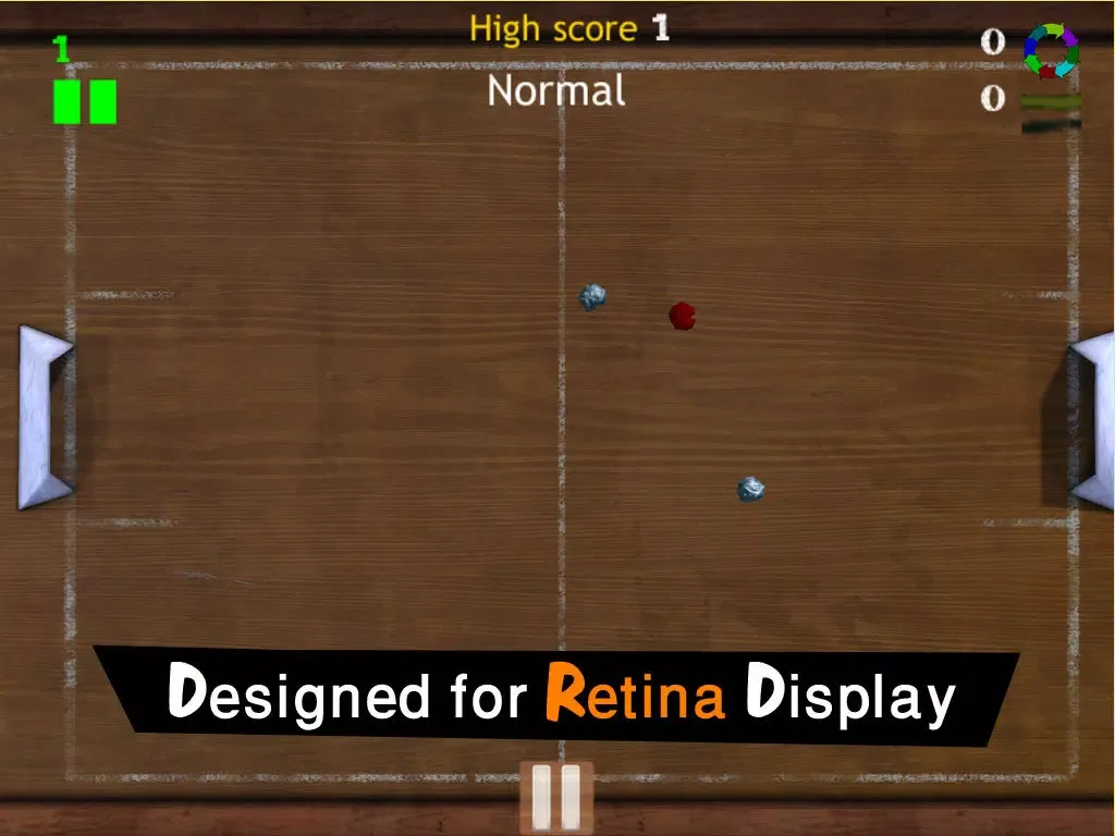 Capturas de tela do Finger's Soccer iPad 
