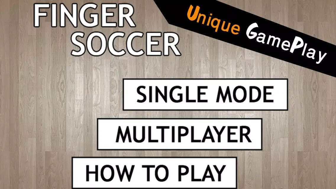Capturas de tela do Finger's Soccer