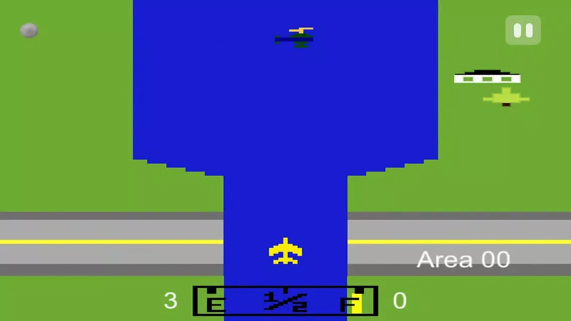 River Raid 2600 Ekran Görüntüleri