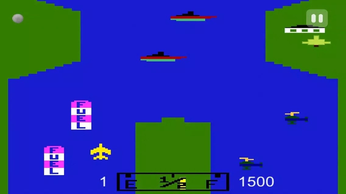 River Raid 2600 Ekran Görüntüleri