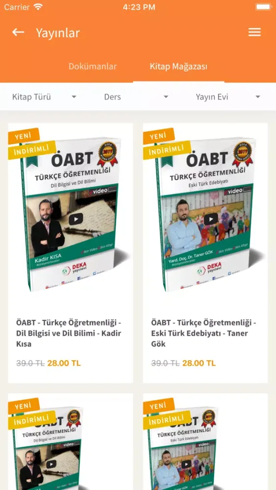 Sınav Rehberim Ekran Görüntüleri