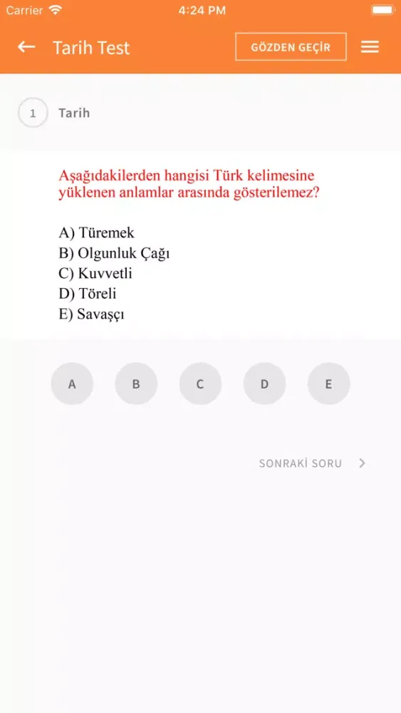 Sınav Rehberim Ekran Görüntüleri