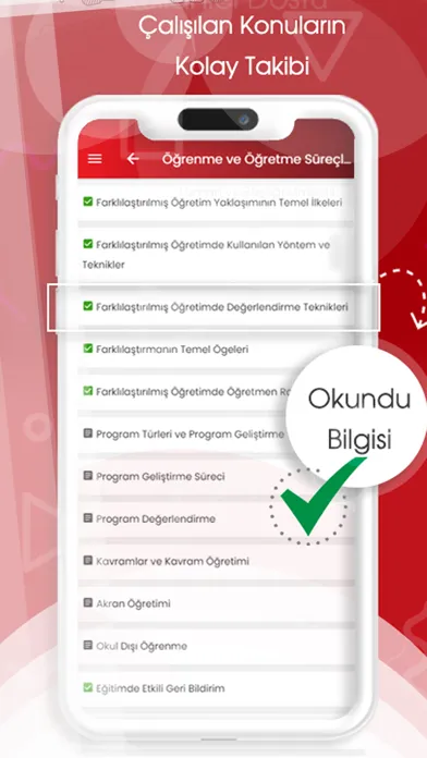 Ảnh chụp màn hình của EKYS Müdür ve Müdür Y. Sınavı